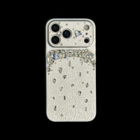 Étui de téléphone en cuir PU antichoc de luxe pour iPhone, effet peau de serpent