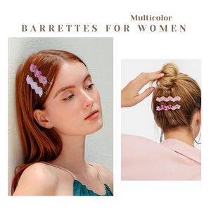 Pinces à cheveux ondulées en acétate de style coréen faites à la main pour femmes, imprimé écaille de tortue et léopard, accessoires de fête pour franges et cheveux latéraux, emballage carton - Product Image 6