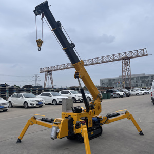 P-017 चीन मिनी आर्म पोर्टेबल इलेक्ट्रिक स्पाइडर क्रेन के साथ रिमोट 3 टन इंजन की कीमत सटीक - Product Image 2