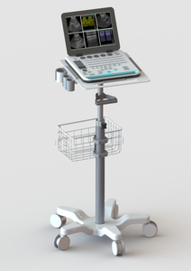 Silent Wheels <strong>Rolling</strong> Stand <strong>for</strong> Patient Monitor Medical Tablet <strong>Computer</strong> Trolleys <strong>Cart</strong> <strong>for</strong> Hospital - Product Image 4