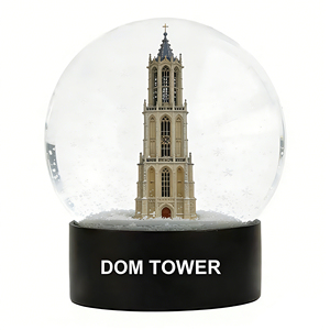 Globo de Nieve Personalizado de Resina con la Imagen de la Basílica de San Servatius de los Países Bajos, para Recuerdos Religiosos, Regalos de Viaje y Coleccionables - Product Image 3