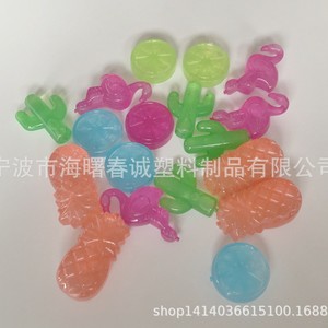 Chuncheng Pe Plastic Ice Cubes 5.6Cm Flamingo Cactus Submarine Shape For Cocktails Cold <b>Drinks</b> <b>Bar</b> Restaurant Use - Product Image 4