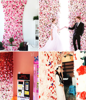 Mur de fleurs artificielles violettes en gros, 40*60CM, décoration d'événements, toile de fond de mariage, décoration de Noël, de remise de diplôme, d'Halloween