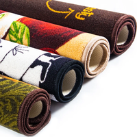 Bulk Custom Farmhouse Spice Kitchen Mat Set with Weatherproof Oil Resistant PVC Backing,Easy Clean Stain Repellent Runner Rug