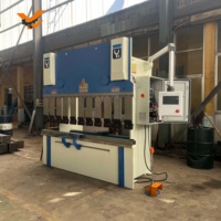 Máquina de plegado CNC hidráulica WC67K personalizada, tonelaje y longitud a medida, prensa plegadora