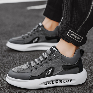 Chaussures de course pour hommes de style nouveau, design tendance, confort optimal, respirantes, en maille, lacets, baskets pour la vie urbaine - Product Image 5