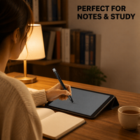 Stylet universel haute précision pour écran tactile, smartphone, tablette, ordinateur portable, double embout en caoutchouc, sans batterie, écriture, dessin