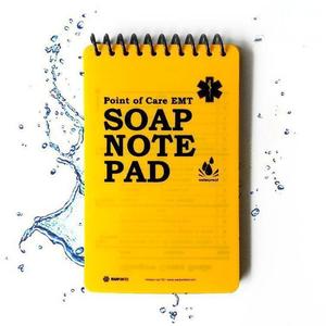 A6 Top Spiral <b>Leather</b> Waterproof Portable <b>Notepad</b> Tear Resistant Rain Proof Eco Friendly All Climate Field Use - Product Image 5