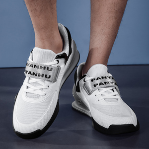 <span class=keywords><strong>Zapatillas</strong></span> de Levantamiento de Pesas para Hombre y Mujer, <span class=keywords><strong>Zapatillas</strong></span> Deportivas de Entrenamiento de <span class=keywords><strong>Sentadillas</strong></span>, Deportivas, de Caña Baja, con Cierre de Velcro, de Lona y Malla Transpirable, Ligeras - Product Image 6