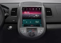 Gps de voiture 10.4 "pour KIA Soul 2010 ~ 2013 Android Stereo Tesla Style