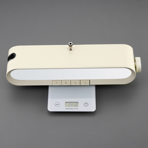 Süt Beyazı Atmosfer Lambası Duş Başlığı Seti, Banyo Sabit Sıcaklık ve Basınçlı Dijital Göstergeli Piyano Düğmeli Duş - Product Image 2