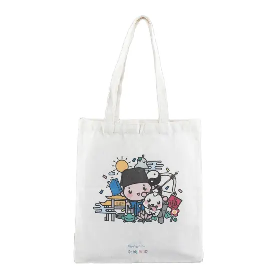 Tote Cotton Bags Promotional Custom High Quality Recyclable Tote Girls Cute Canvas Cotton Cloth Bag For Shopping