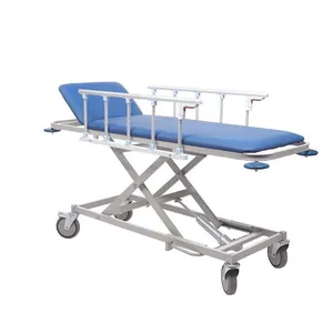 New style bule color hydraulic stretcher trolley patient cart emergency cart