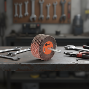 Ttake Abrasive Flap <b>Wheel</b> 80x20 Mm 6 Mm Shaft Corundum <b>Grinding</b> <b>Wheel</b> - Product Image 3