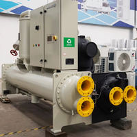 Refroidisseur à vis à eau usagée 752 kW R134a, système de climatisation central commercial