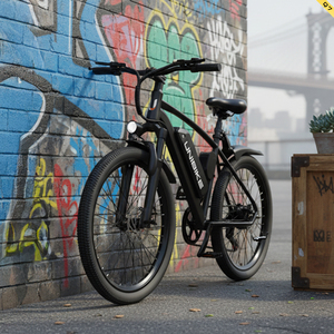 Ebike Bike Mountain E 36v 26 in Electrically Lithium Battery City Q7(UK) Aluminum <b>Frame</b> and Lightweight for Smooth - Product Image 3