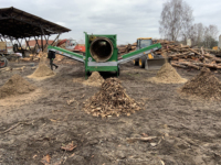 Machine de Criblage Mobile à Tambour Rotatif pour Terre Végétale, Copeaux de Bois, Sable et Roches à Vendre