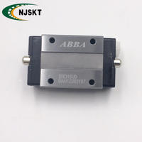 Roulements à bride de type standard 20 mm ABBA, guide linéaire BRD20LA, lubrifiés à la graisse pour CNC/tour
