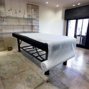 Drap de lit jetable en tissu non tissé jetable nappe douce SPA Salon de beauté draps de massage pour Spa drap-housse - Product Image 1
