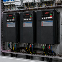 Variateur de fréquence YC-1610 VFD VSD triphasé 380V, convertisseur de fréquence AC pour le contrôle de la vitesse des moteurs AC, contrôle vectoriel