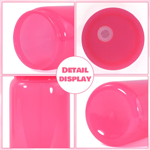 Vasos de Plástico Reutilizables Personalizados con Diseño de Fondo Redondo para Viajes, de 16 oz, para Café, con Tapas y Pajitas para Fiestas - Product Image 4