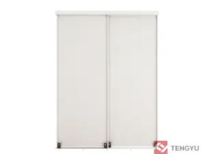 Cheap Steel Frame Sliding Mirror Closet Doors Interior Sliding Mirror Door For Wardrobe