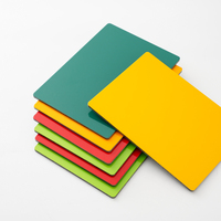 Panneau composite en aluminium brillant couleur cuivre, revêtement FEVE, 3 mm, 1220 x 2440 mm, pour revêtement mural extérieur