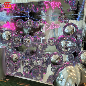 Suave Popular cuadrado Led luz Metal hierro boda revista espejo LED fotomatón - Product Image 6