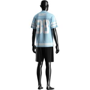 Maillots de sport OEM/ODM à séchage rapide pour la compétition, maillots en maille vierges, maillots de football américain rembourrés et compressifs, vente en gros - Product Image 4