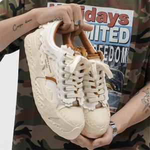 Zapatillas Casuales de Diseño 2026 para Hombre y Mujer, Inspiradas en el Deporte, con Aumento de Altura, Cómodas, con Malla y Parte Superior de Cuero Genuino, Ligeras - Product Image 4