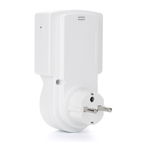 Prise connectée intelligente WiFi JIUJI 16A Tuya avec écran LCD TFT, moniteur de consommation d'énergie prépayé, compatible EU