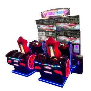 เกมมอเตอร์ไซค์แข่งรถ 220V สปีดดี้ อาร์เคดสุดมันส์ 2-in-1 สำหรับเด็ก ใช้เหรียญ ตู้เกมโลหะ รับประกัน 1 ปี - Product Image 2