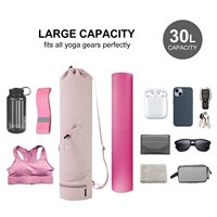 Sac de sport portable pour exercice de fitness danse Pilates Yoga et autres sports mode dame Style Polyester transporter sac multifonction