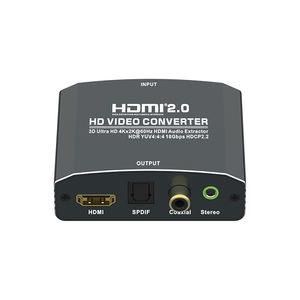 18Gbps pour <span class=keywords><strong>HDMI</strong></span> vers <span class=keywords><strong>extracteur</strong></span> <span class=keywords><strong>audio</strong></span> <span class=keywords><strong>HDMI</strong></span> avec Downmix stéréo 4K60Hz ARC CEC HDR 3.5mm convertisseur <span class=keywords><strong>audio</strong></span> analogique pour Home cinéma - Product Image 4