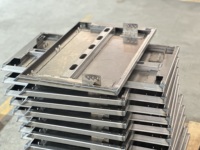 Service de fabrication de tôles en acier au carbone, acier inoxydable, aluminium, découpe laser, pliage, soudage, peinture en poudre OEM