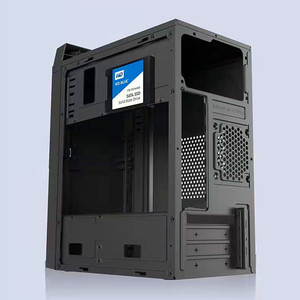 Micro Atx Mid Tower Computer Case With Side <b>Panel</b> <b>Window</b> Acrylic Material Usb Front Ports Desktop Gaming Case - Product Image 4