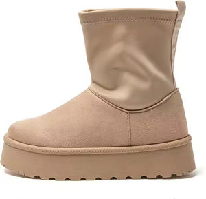 Bottes <span class=keywords><strong>d</strong></span>'<span class=keywords><strong>hiver</strong></span> pour femmes YL7480, couleur personnalisée, mi-mollet, mode, chaudes, thermiques, pour la neige - Product Image 6