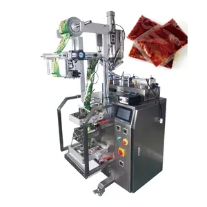 Liquid Jelly Stick Water Sachet Ketchup Jam Ice Pop Filling And Sealing Milk Juice Pouch Oil Cream Packing Machine