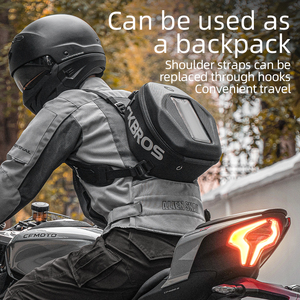 <span class=keywords><strong>Borsa</strong></span> <span class=keywords><strong>Serbatoio</strong></span> Moto e Bici ROCKBROS Rigida Impermeabile per Carburante e Olio Zaino e Bisaccia per Cellulare - Product Image 6
