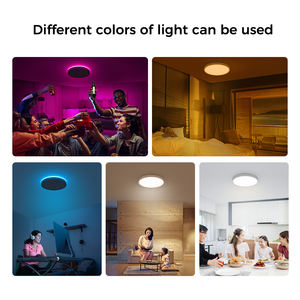 Lámpara de Techo Inteligente <span class=keywords><strong>LED</strong></span> RGBTW de 12 Pulgadas con Control Remoto por Voz WIFI Tuya, Diseño Moderno, Modo Nocturno, Decoración, Montaje Empotrado - Product Image 6