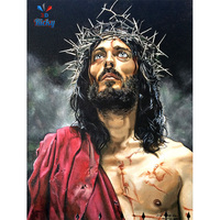 Affiche 3d de peintures religieuses indiennes d'impression lenticulaire de Ricky 3D pour le produit en plastique d'impression d'affiche personnalisée