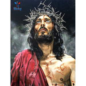 Affiche 3d de peintures religieuses indiennes d'impression lenticulaire de Ricky 3D pour le produit en plastique d'impression d'affiche <span class=keywords><strong>personnalisée</strong></span> - Product Image 4