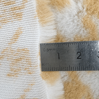 Tissu en flanelle douce à motif d'oiseaux imprimé sur mesure, fourrure en peluche pour couverture de bébé, vêtement, jouet, vêtements de maison