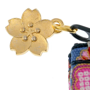 Monedero de algodón floral, tarjetero, mini bolso, monedero pequeño con cremallera, tarjetero - Product Image 4