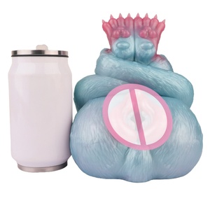 GEEBA Masturbateur masculin réutilisable en forme d'animal, jouet sexuel pour adulte, vagin de poche, manchon masturbateur masculin en silicone, jouets sexuels en gros - Product Image 6