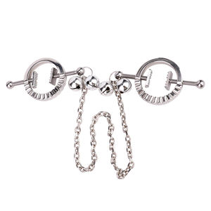 Pinzas para pezones y cadenas Clip para clítoris <span class=keywords><strong>Tetas</strong></span> Coño BDSM Hombres Bondage Kit Parejas Juego BDSM Gear Restricciones para mujer - Product Image 1