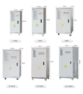 Tự động điều chỉnh điện áp 380V 15/20/40/50/60/80/100kva TNS/SVC ba giai đoạn ổn định công nghiệp điều chỉnh điện áp - Product Image 2