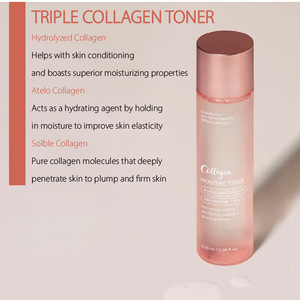Triple Collagen <b>Moisture</b> Toner Deep Hydration Formula Fast-Absorbing <b>Spray</b> Plump All-Day Supple Skin Luxury Skin - Product Image 5