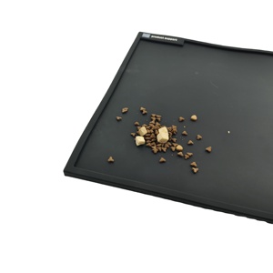 Factory Custom logo Color <b>Silicone</b> Mat Food Grade <b>Silicone</b> Pet Food Mat cat and Dog Food Bowl Licking Mat - Product Image 3