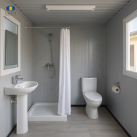 CGCH Tiny House portable, cabine en panneaux sandwich, maison préfabriquée, appartements modulaires pour hébergement temporaire